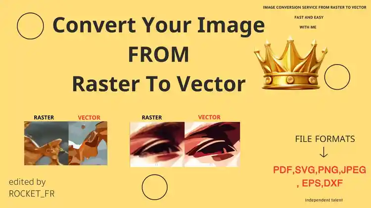 تحويل الصور من RASTER الى VECTOR