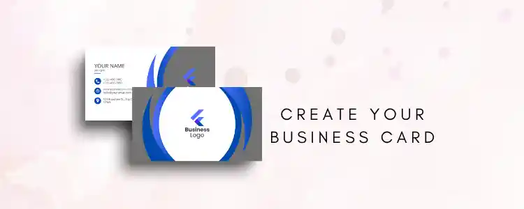 انشاء Business card مميز